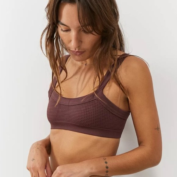 Urban Outfitters Other - Urban Outfitters Seamless Waffle Knit Bralette